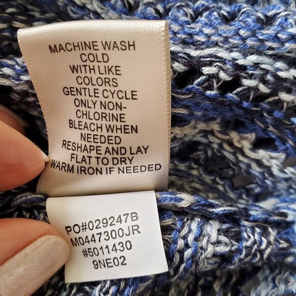 Open Weave Beachy Lightweight Longer length Boho Sweater Top Size XL - Picture 12 of 14